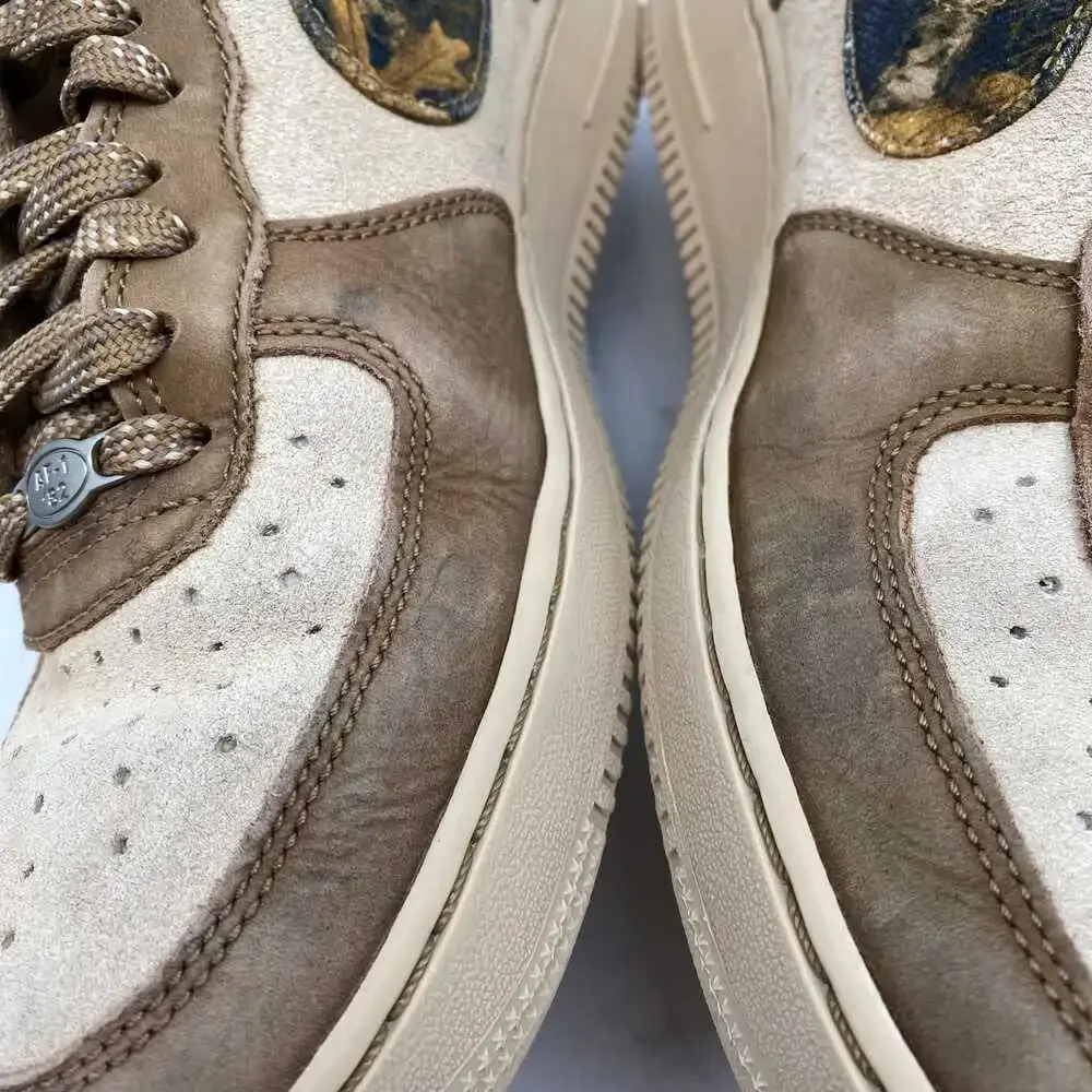 Nike Brown Air Force 1 ‘07 Realtree Sneakers | Men’s 8
